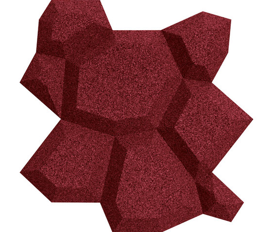 Shapes - Pop (Bordeaux) | Cork tiles | Architectural Systems