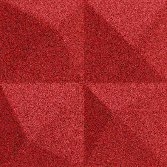 Shapes - Summit (Red) | Kork Fliesen | Architectural Systems