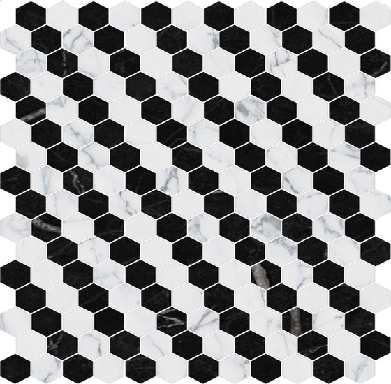 Hexagons | Type I | Piastrelle pietra naturale | Gani Marble Tiles
