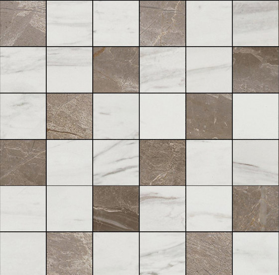Mosaic Square 6x6 | Type I | Piastrelle pietra naturale | Gani Marble Tiles