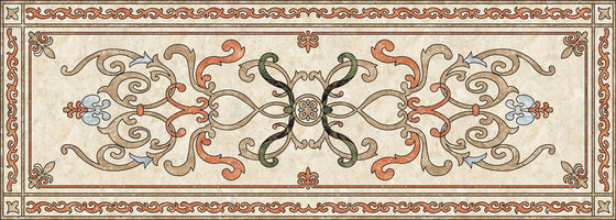 Medallion Square | PH054 | Natural stone flooring | Gani Marble Tiles