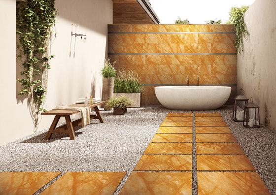Yellow | Giallo Siena | Natural stone panels | Gani Marble Tiles