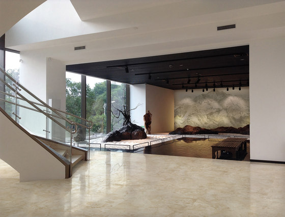 Featuring Wall | New Landscape Painting | Natural stone panels | Gani Marble Tiles