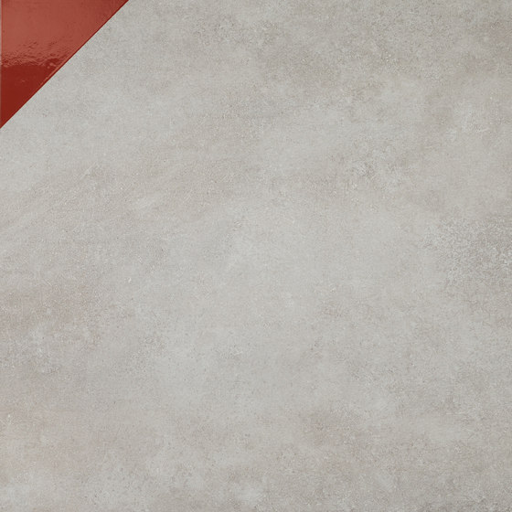 Matrice Trama 3 F4 Rosso | Ceramic tiles | FLORIM