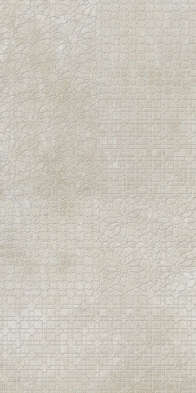 Tesori Monile Bianco Decoro Semplice | Ceramic tiles | FLORIM