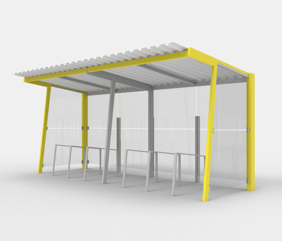 bicyg | Bicycle shelter | Bicycle shelters | mmcité