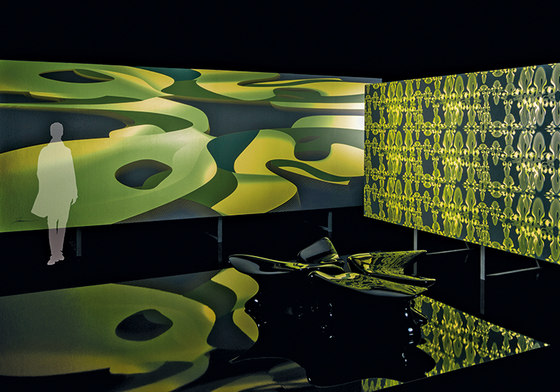Source One Zaha Hadid | Fluidity | Wall coverings / wallpapers | Distributed by TRI-KES