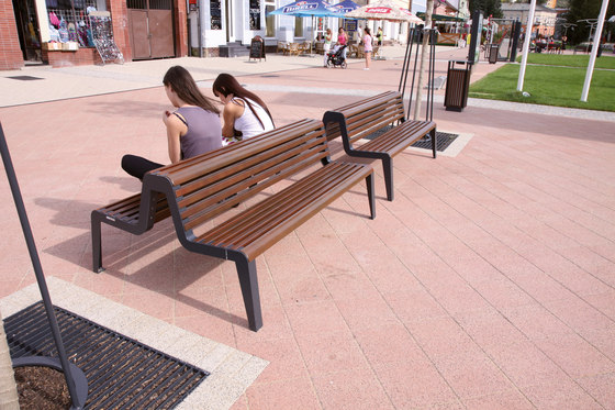 diva | Two-sided park bench with backrest | Benches | mmcité