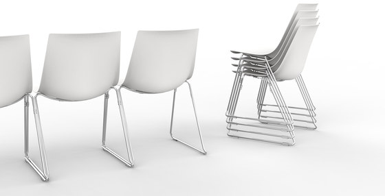 Amadeus Chair Sled Base | Sillas | Leland International