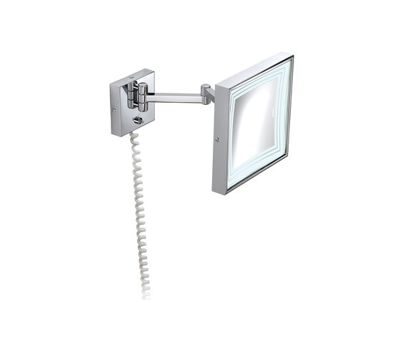 Illusion Miroir Grossissant Mural Avec Éclairage | Miroirs de bain | Pomd’Or