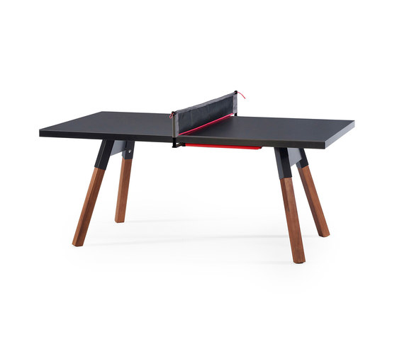 You and Me 180 Ping Pong Table Black | Tavoli pranzo | RS Barcelona