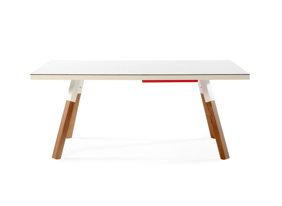 You and Me 180 Ping Pong Table White | Mesas comedor | RS Barcelona