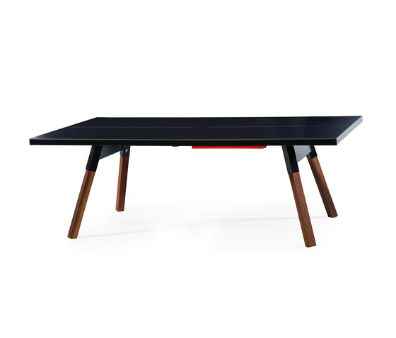 You and Me 220 Ping Pong Table Black | Mesas comedor | RS Barcelona