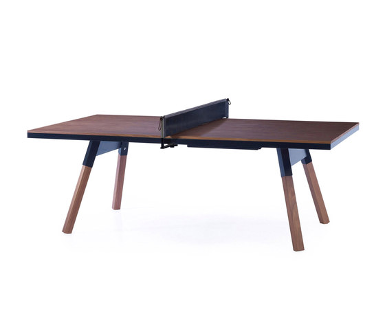 You and Me 220 Ping Pong Table Walnut Black | Esstische | RS Barcelona