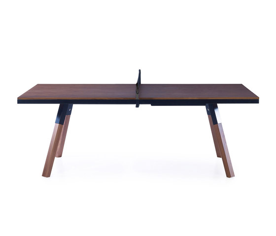 You and Me 220 Ping Pong Table Walnut Black | Dining tables | RS Barcelona