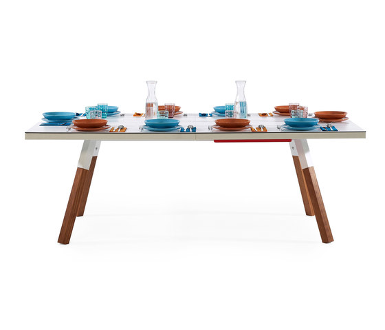 You and Me 220 Ping Pong Table White | Dining tables | RS Barcelona