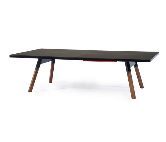 You and Me 274 Standard Ping Pong Table Black | Tavoli pranzo | RS Barcelona