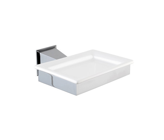Bloomsbury | Brubeck Wall Mounted Soap Dish And Holder | Porte-savons | BAGNODESIGN