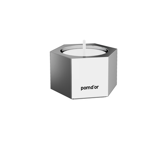 Mirage Kleiner Hexagon-Kerzenhalter | Kerzenständer / Kerzenhalter | Pomd’Or