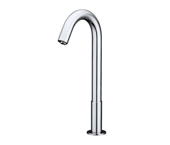 Aquaeco | Tall Infrared Tap Battery Or Mains Operated | Grifería para lavabos | BAGNODESIGN