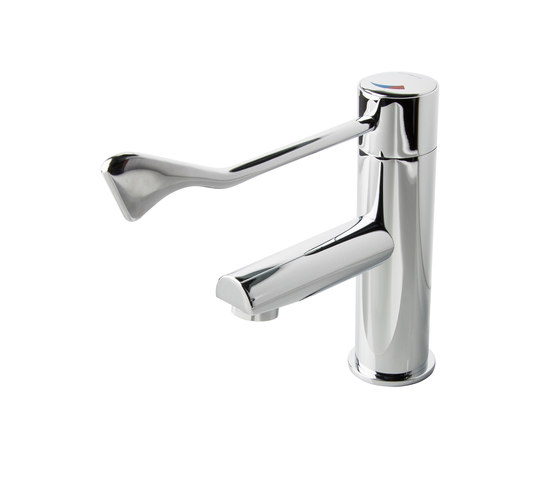 Aquaeco | Contemporary Sequential Spray Lever Handle Basin Mixer | Wash basin taps | BAGNODESIGN