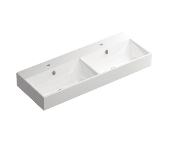 Funktion | Double Countertop or Wall Mounted Basin | Wash basins | BAGNODESIGN