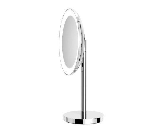 Hotel | Freestanding Led Magnifying Mirror | Bath mirrors | BAGNODESIGN