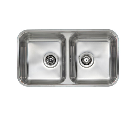 IX304 | Double Integrater Sink | Küchenspülbecken | BAGNODESIGN