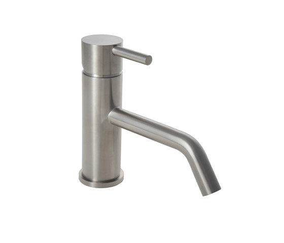 IX304 | Stainless Steel Mono Basin Mixer With Pop-Up Waste | Wash basin taps | BAGNODESIGN