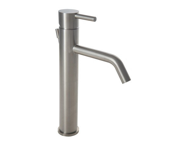 IX304 | Stainless Steel Mono Tall Basin Mixer With Pop-Up Waste | Rubinetteria lavabi | BAGNODESIGN
