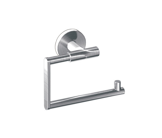 IX304 | Stainless Steel Toilet Roll Holder Without Cover | Portarotolo | BAGNODESIGN