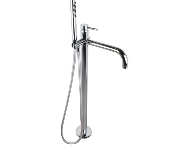 M Line | Floor Mounted Bath Mixer | Bath taps | BAGNODESIGN