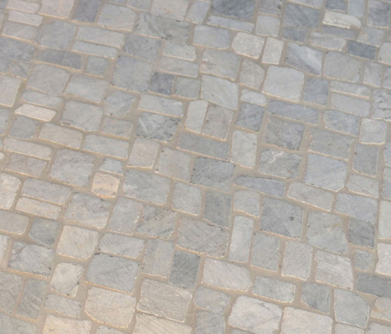 Random Squares - Grey Marble | Mosaicos de piedra natural | Island Stone