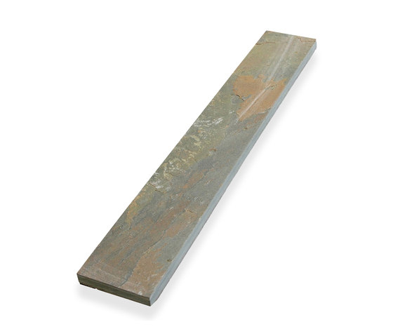 Strip Cladding - Golden Slate Strip Cladding | Naturstein Fliesen | Island Stone