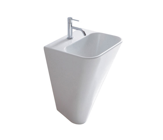 M Line | Wall Mounted Basin Without Overflow | Waschtische | BAGNODESIGN