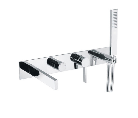 Metreaux | Concealed 4 Hole Bath Shower Mixer | Bath taps | BAGNODESIGN