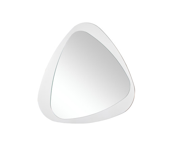 Non-Illuminated Mirrors | Ose Triangular Mirror | Miroirs | BAGNODESIGN
