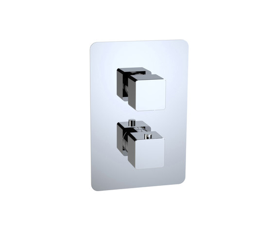 Showering | Fitzrovia Trim Part For 1 Outlet Thermostatic Shower Mixer | Grifería para duchas | BAGNODESIGN