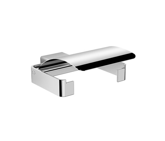 Smooth | Toilet Roll Holder With Cover | Portarollos | BAGNODESIGN