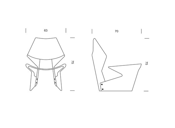 GJ Bow Chair | Poltrone | Lange Production