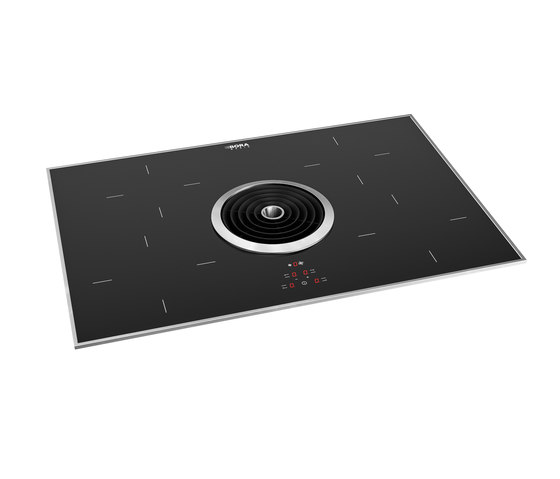 BIA | Induction glass ceramic  cooktop with integrated cooktop extractor | Hobs | BORA