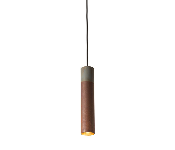 Roest vertical 30 zinc pendant | Suspensions | Karven