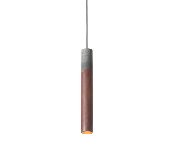Roest vertical 45 zinc pendant | Suspensions | Karven