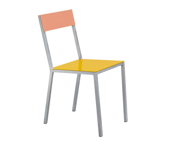 alu chair | yellow_pink | Chairs | valerie_objects