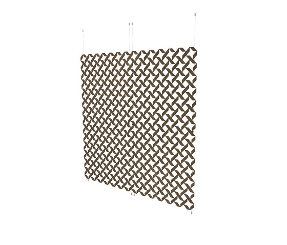 Organic screens | ds curve | Sound absorbing room divider | Piegatto