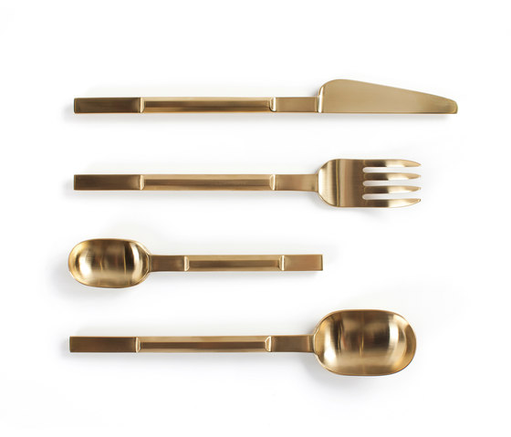 cutlery | brass | Couverts | valerie_objects