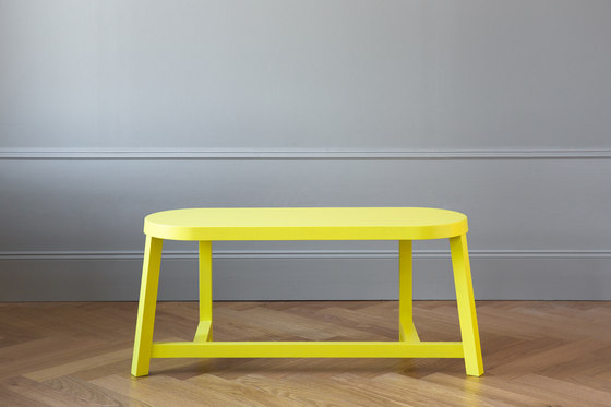 Lonna bench | Oak Yellow | Sitzbänke | Made by Choice