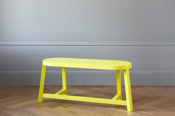 Lonna bench | Oak Yellow | Sitzbänke | Made by Choice