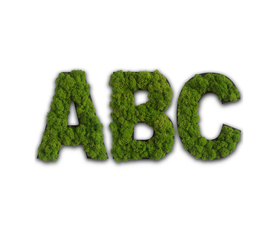 pictogram | letter with moss | Pictogramas | styleGREEN