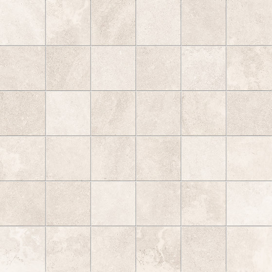 Petra Mosaico 5x5 White | Mosaicos de cerámica | EMILGROUP